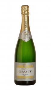 CHAMPAGNE GRUET - BRUT 100% PINOT BLANC